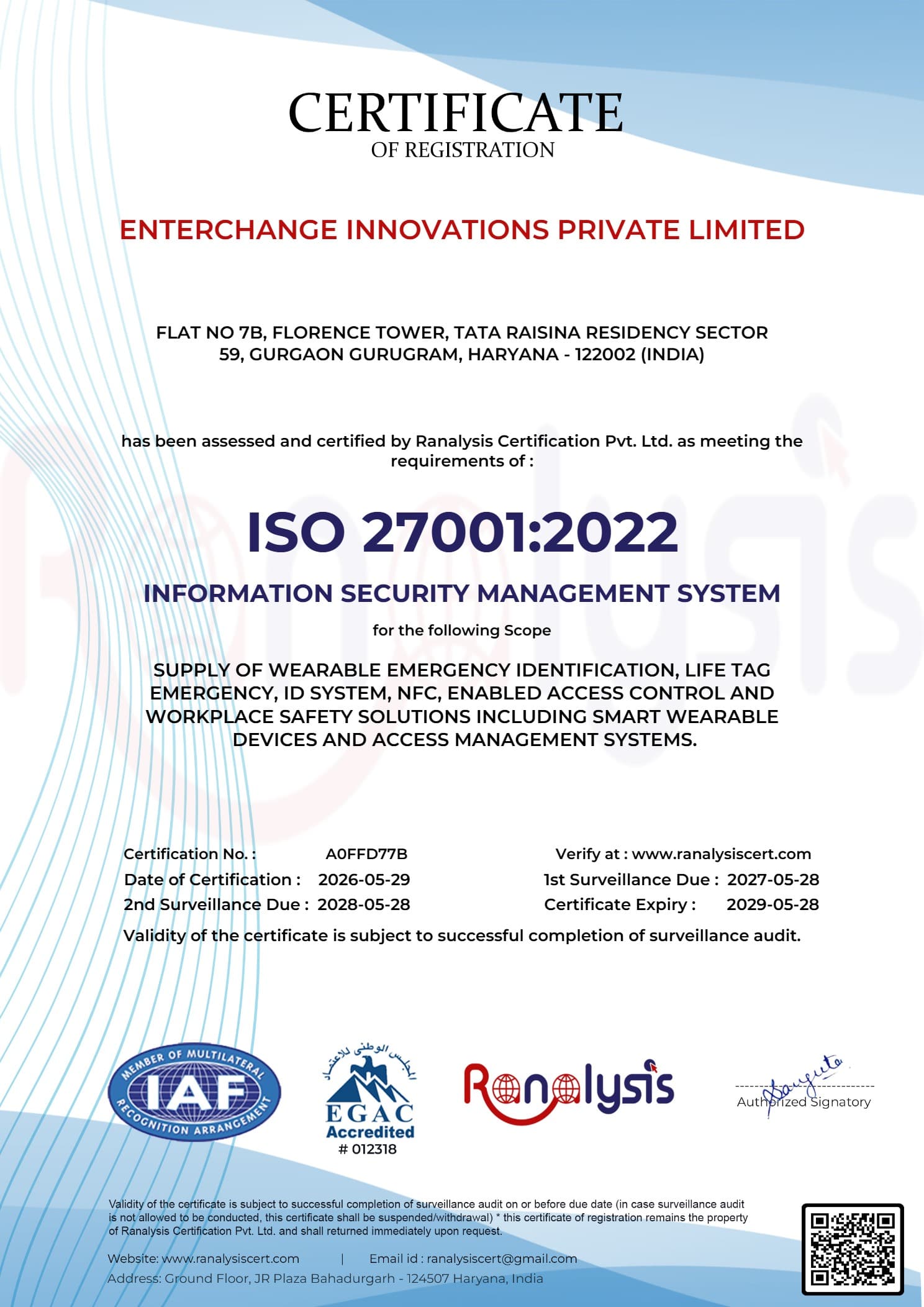 ISO/IEC 27001:2022